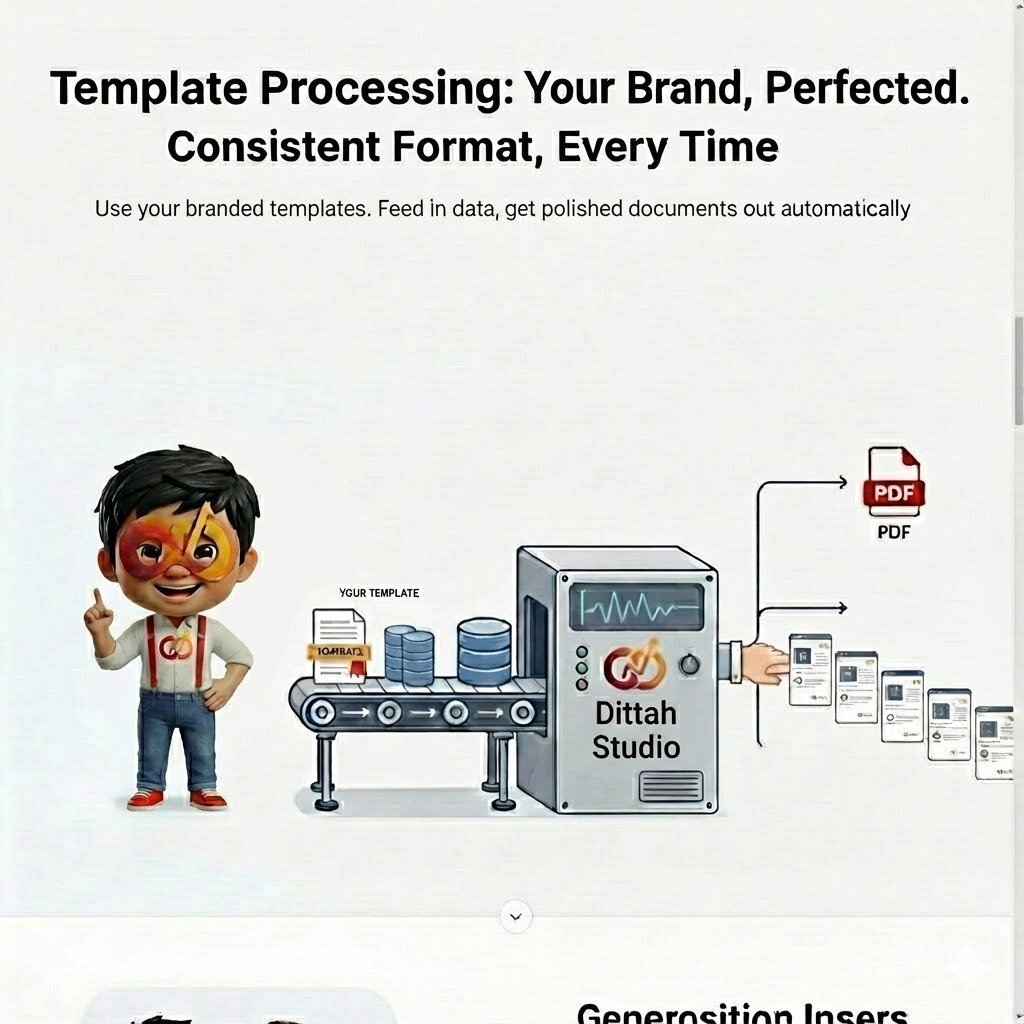 Template Processing: Your Brand, Perfected